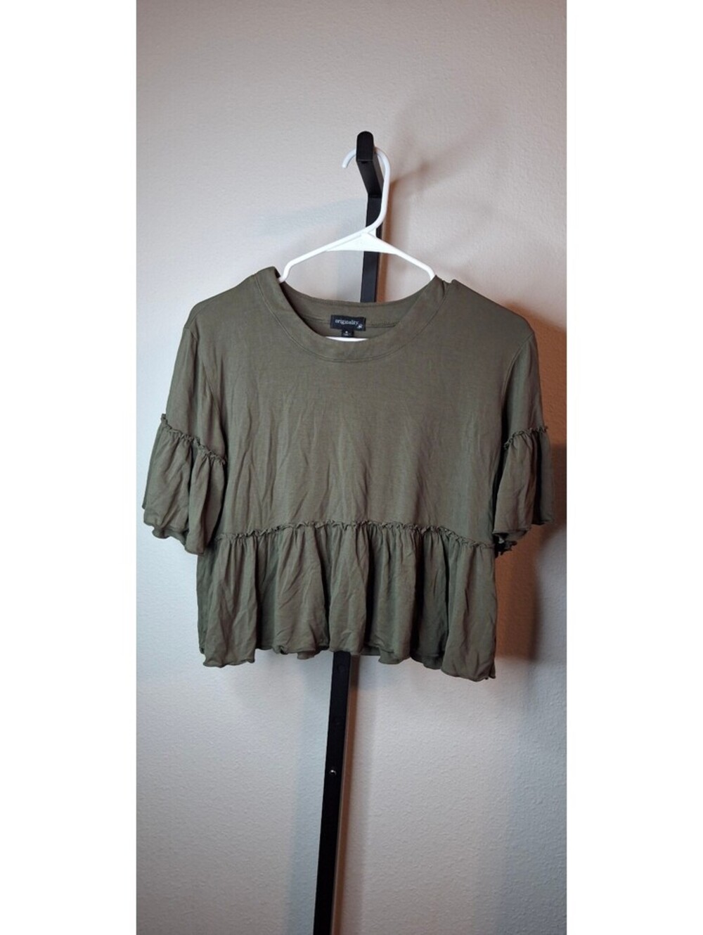 Originality Women's Crop Top Blouse size S